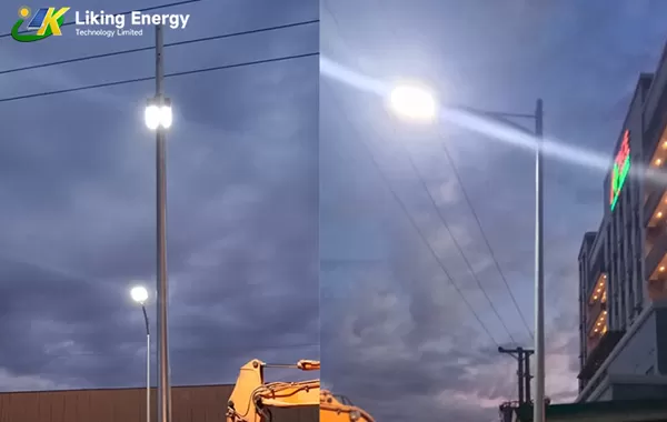 Illuminazione del cantiere