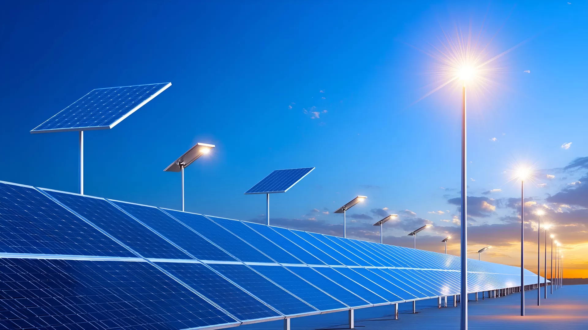 Soluzioni di lampioni solari