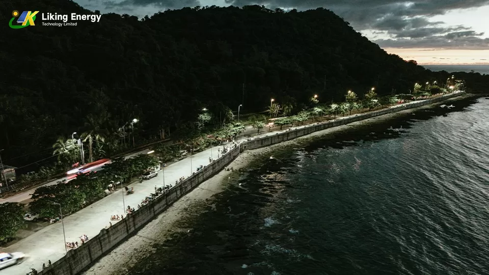 Applicazioni di diversi tipi di lampioni solari